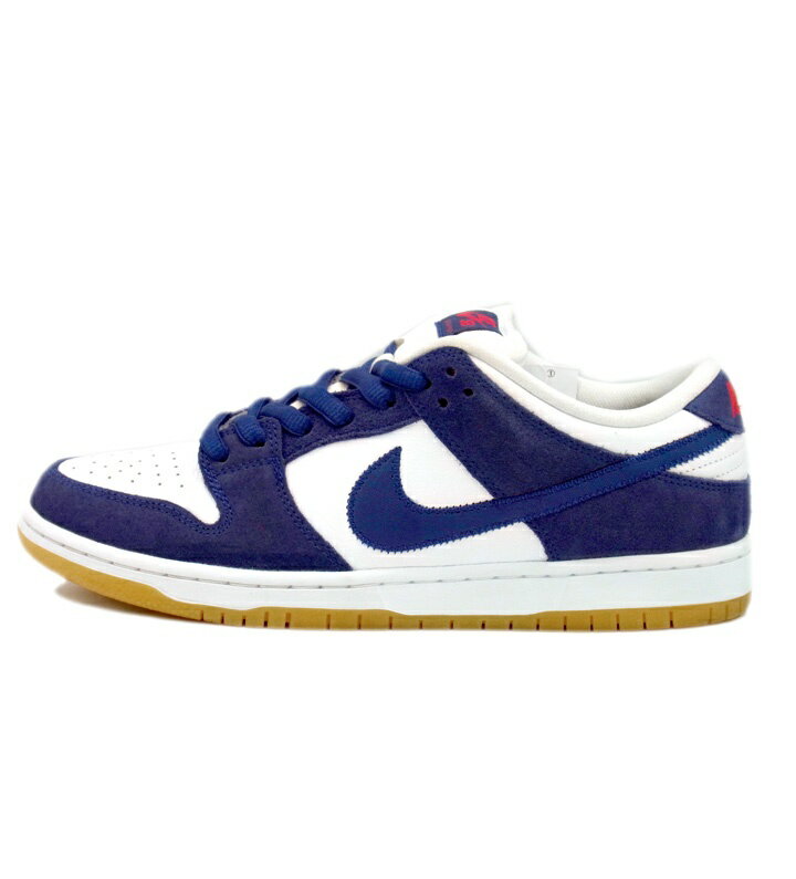 【新入荷】 ナイキ NIKE ■ 【 SB DUNK LOW Los Angeles Dodgers Deep Royal Blue DO9395 400 】 SB ダンク ロー ロサンゼルス ドジャース ディープ ロイヤル ブルー スニーカー　ブルー×ホワイト　サイズ27.5cm　h0449　【中古】