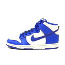 【新入荷】 ナイキ NIKE ■ 【 DUNK HIGH LE ROYAL BLUE 630335 141 】 ダンク ハイ ロイヤルブルー スニーカー　ブルー×ホワイト　サイズ28cm　32710【中古】