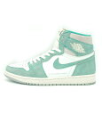 【新入荷】 ナイキ NIKE ■ 【 AIR JORDAN 1 RETRO HIGH OG TURBO GREEN 555088 311 】 エア ジョーダン 1 レトロ ハイ ターボ グリーン スニーカー グリーン サイズ27.5cm f21697【中古】