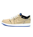 【新入荷】 ナイキ NIKE ■ 【 SB AIR JORDAN 1 LOW Desert Ore Royal Blue CJ7891 200 】 SB エア ジョーダン 1 ロー デザート オレ ロイヤル ブルー スニーカー　ベージュ　サイズ28cm　f21733【中古】