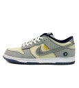 【新入荷】 ナイキ NIKE × ユニオン UNION ■ 【 DUNK LOW Passport Pack Pistachio DJ9649 401 】 ダンクロー ピスタチオ スニーカー グレー×グリーン サイズ28.5cm n5638【中古】