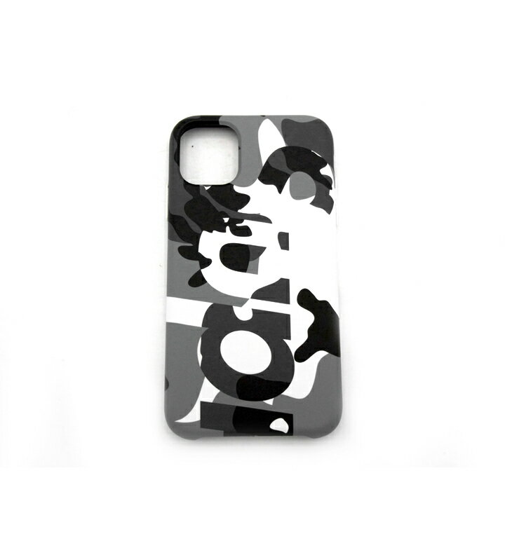 シュプリーム Supreme 【 Camo iphone Case 】 カモ柄 アイフォンケース グレー×ホワイト×ブラック 38348 【中古】