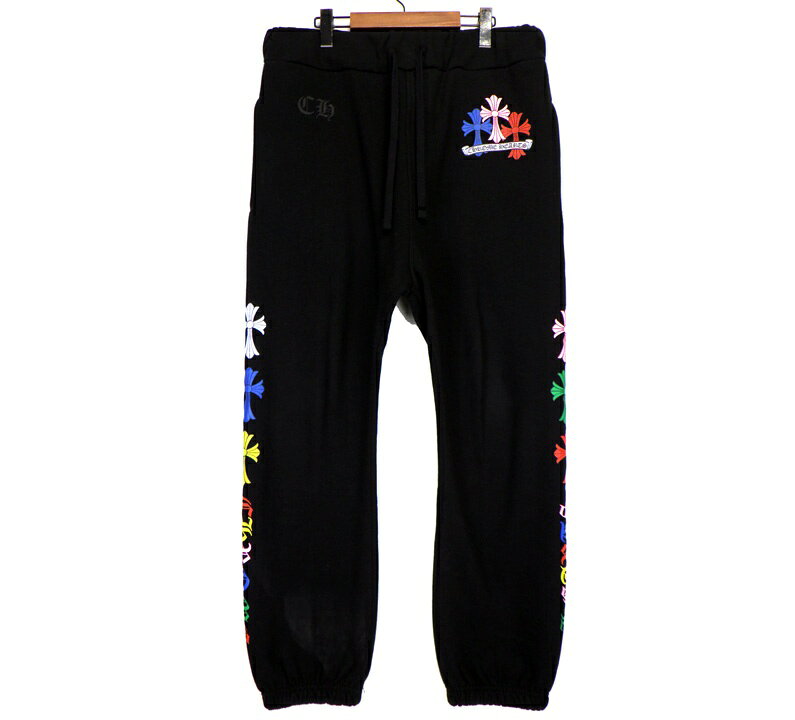 クロムハーツ SWEAT PANTS セメタリークロスプリントスウェットロング 