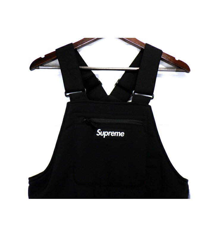シュプリーム Supreme 24AW 【 WINDSTOPPER Overalls 】 ウィンドストッパー オーバーオール　ブラック　サイズS　w22551　【中古】