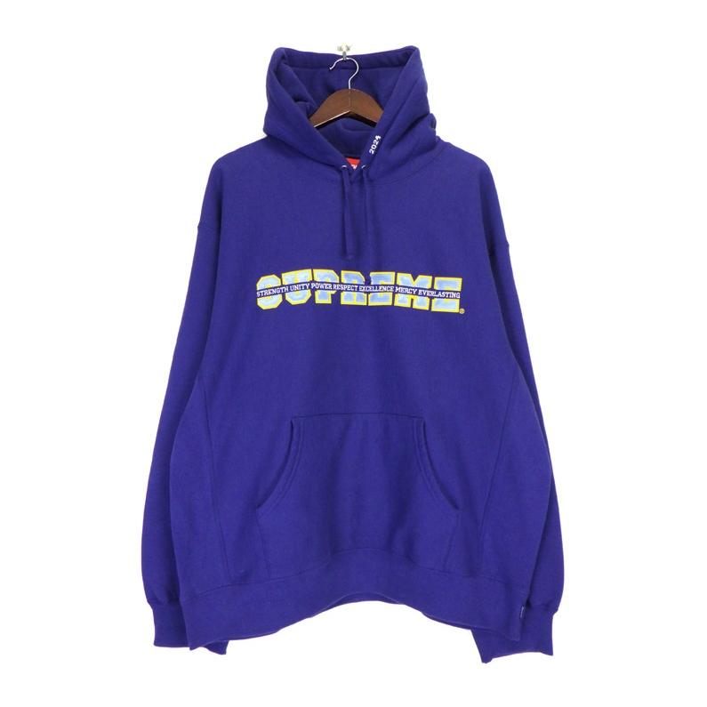 楽天市場】supreme hooded blueの通販 