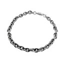 クロムハーツ CHROME HEARTS 【 PPR CHN 7 PAPER CHAIN 】 ペーパー チェーン シルバー ブレスレット シルバー サイズ7in...