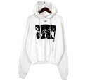 オフホワイト OFF WHITE 20SS 【 OMBB057R20E30005 】 ドリッピング アローズ インコンプ プルオーバー パーカー ホワイト サイズXS h3952【中古】(4)