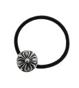 クロムハーツ CHROME HEARTS 【 HAIRBAND CRSSBLL 】 クロス ボール ヘアゴム コンチョ ブレスレット シルバー s4362 【中古】(4)
