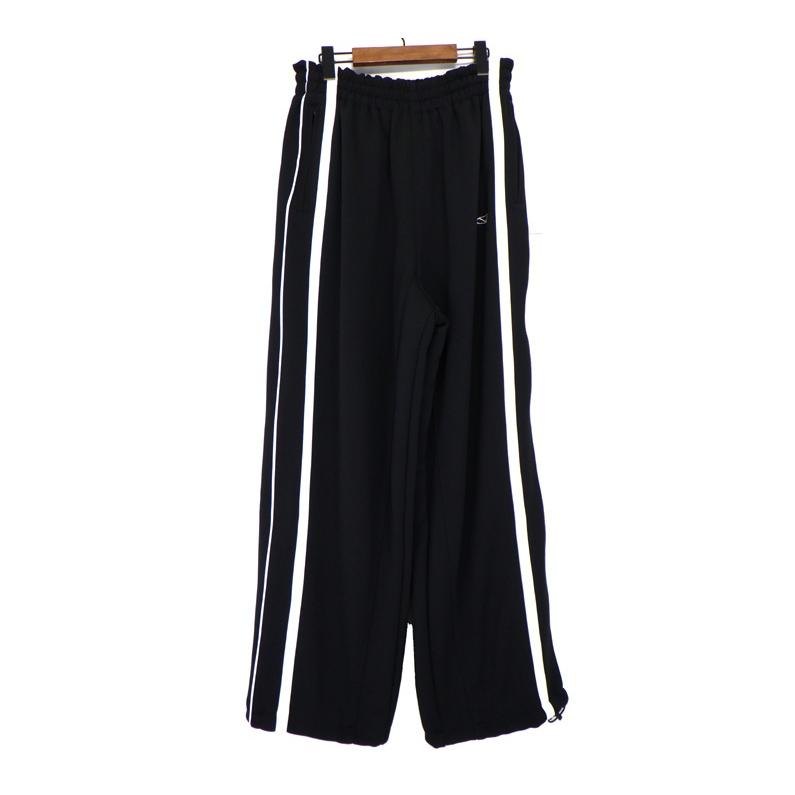 ヴェトモン VETEMENTS 25SS 【 UA66PA310B 】 オーバル ロゴ ジム パンツ　ブラック　サイズS　40431【中古】