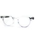 ジェントルモンスター Gentle Monster × メゾンマルジェラ Maison Margiela 【 MM009 】 ボストン クリア カラー レンズ サングラス 眼鏡 クリア×ブラック 41800 【中古】