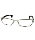 クロムハーツ CHROME HEARTS M DIVER 2 CHプラス テンプル レザー クリアレンズ サングラス 眼鏡 ブラック w23955【中古】