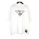 チルドレンオブディスコーダンス Children Of Discordance 【 JOHN DOE SsAX TEE DISJDCS-001 】 フロント ロゴ 半袖 Tシャツ ホワイト サイズ2 42345 【中古】