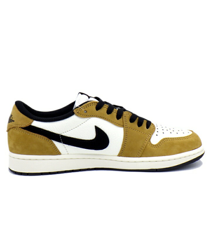 ナイキ NIKE 【 AIR JORDAN 1 RETRO LOW OG Rookie of the Year Sail and Golden Harvest CZ0790 107 】 エア ジョーダン 1 ロー ルーキー オブ ザ イヤー セイル アンド ゴールデン ハーベスト スニーカー ブラウン サイズ28cm f27657【中古】
