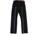 タカヒロ ミヤシタ ザ ソロイスト TAKAHIRO MIYASHITA The Soloist 【 bondage jeans Levis501 】 再構築 ガーメントダイ加工 ボンデージ ジップ デニム パンツ