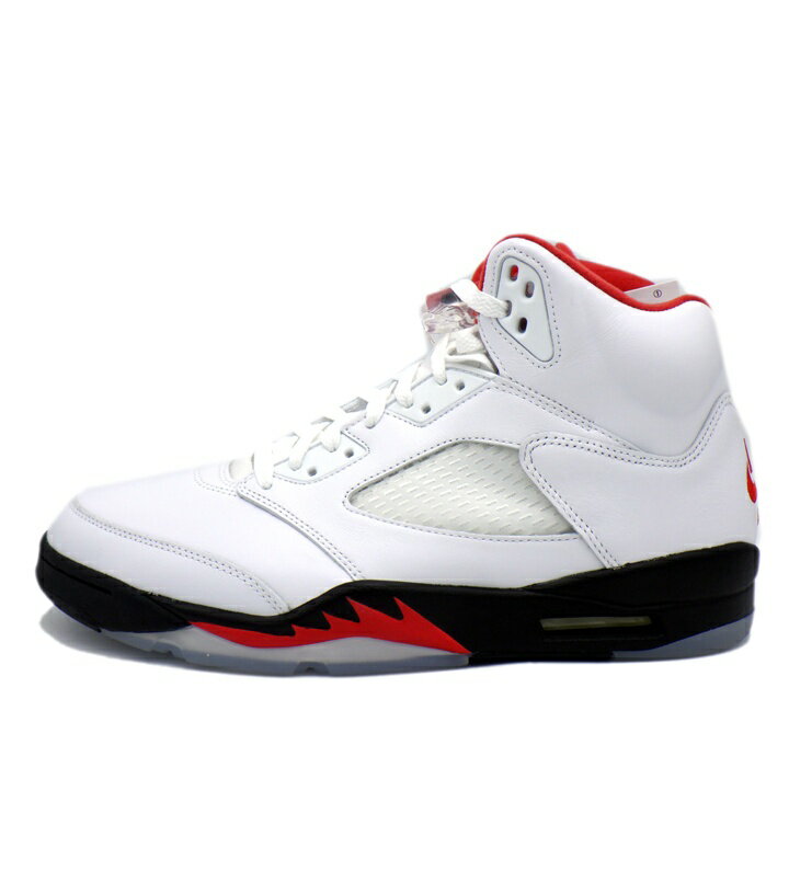 �ʥ��� NIKE �� AIR JORDAN 5 RETRO Fire Red 2020 DA1911 102 �� ���� ���硼���� 5 ��ȥ� �ե����䡼 ��å� ���ˡ��������ۥ磻�ȡ�������29cm��f28192����š�