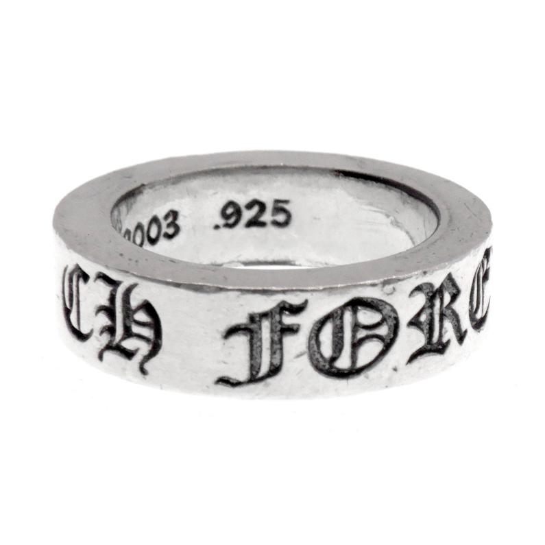 クロムハーツ CHROME HEARTS 【 6mm SPACER FOREVER 】 スペーサー フォーエバー シルバー リング　サ..
