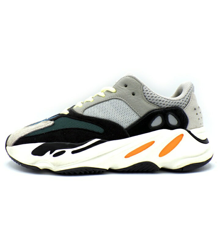 アディダス adidas × カニエ ウェスト KANYE WEST 【 YEEZY BOOST 700 Wave Runner B75571 】 イージー ブースト 700 ウェーブ ランナー スニーカー グレー×ブラック サイズ25.5cm f28793【中古】