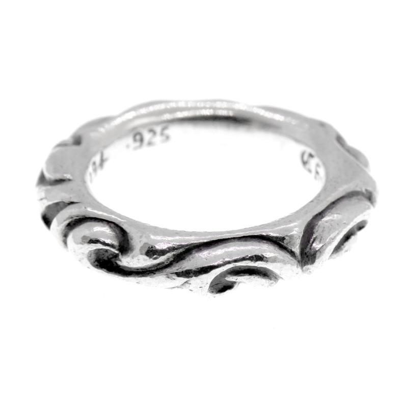 楽天市場】クロムハーツ スクロールバンドリング 12号の通販