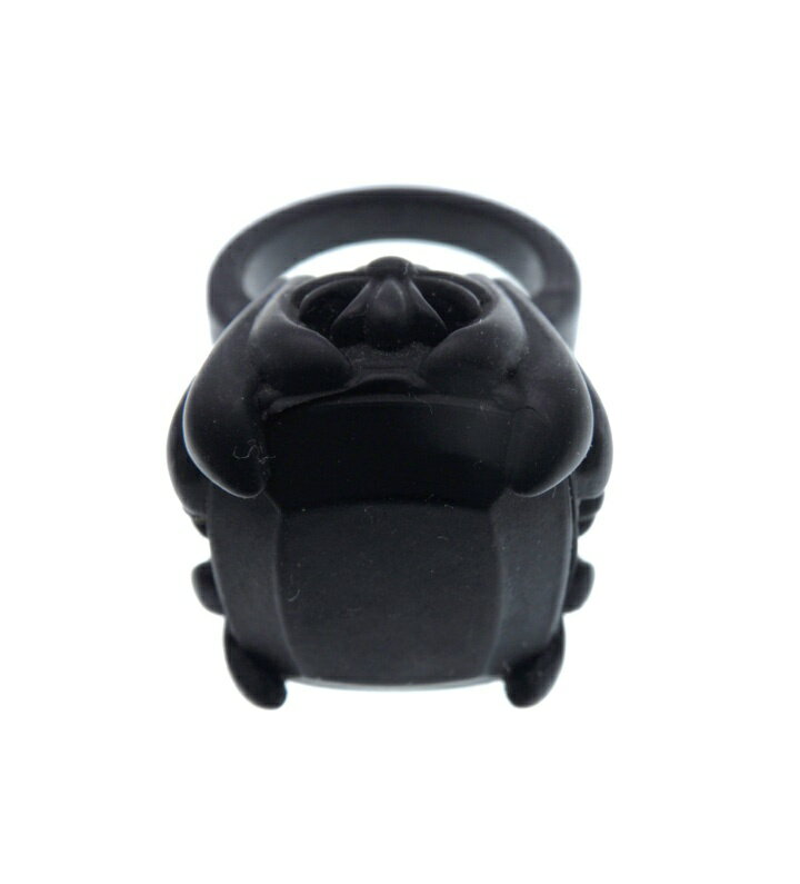 クロムハーツ CHROME HEARTS 【 COCK&TAIL PLSTC RING 】 カクテル シリコン ラバー リング ブラック ..