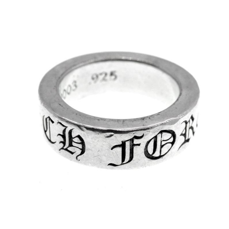クロムハーツ CHROME HEARTS 【 6mm SPACER FOREVER 】 スペーサー フォーエバー シルバー リング　シ..