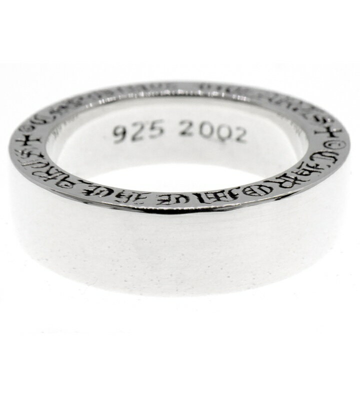クロムハーツ CHROME HEARTS 【 6mm SPACER PLN 】 6mm スペーサー プレーン シルバー リング 11号 443..