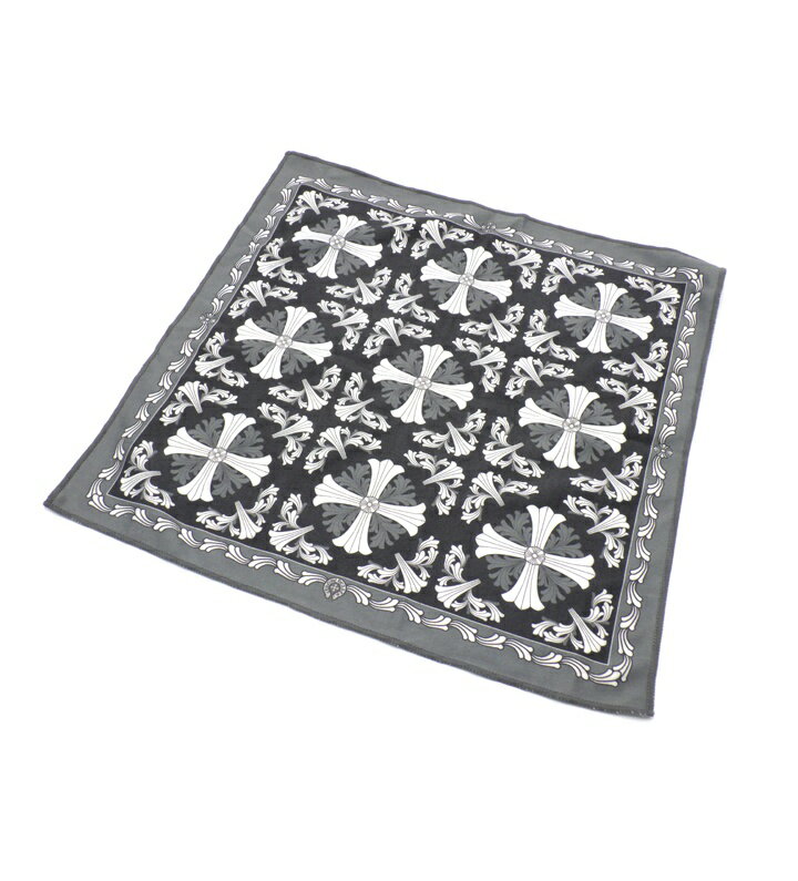 クロムハーツ CHROME HEARTS CH プラス アイウェア クロス グレー n10276【中古】