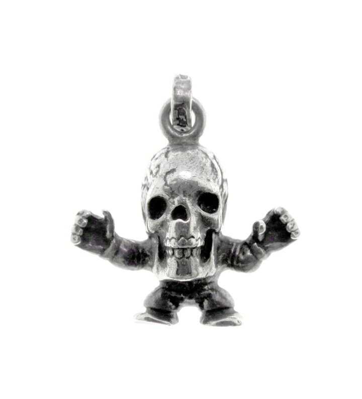 クロムハーツ CHROME HEARTS 【 FOTI HARRIS TEETER CHARM 】 フォティ ハリスティーター チャーム シルバー ネックレス トップ w25691【中古】