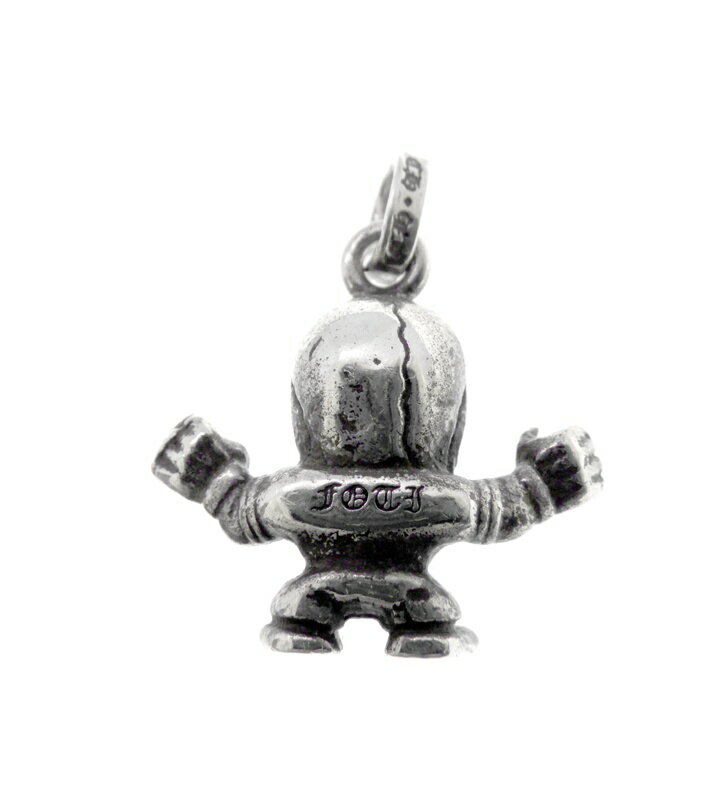 クロムハーツ CHROME HEARTS 【 FOTI HARRIS TEETER CHARM 】 フォティ ハリスティーター チャーム シルバー ネックレス トップ w25691【中古】