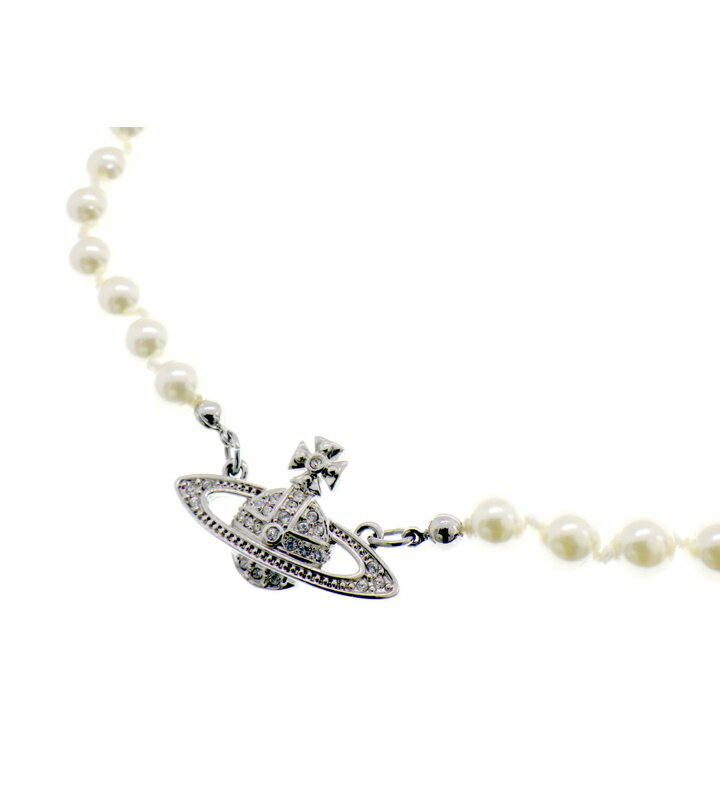 �����������󥦥����ȥ��å� Vivienne Westwood �� BAS RELIEF PEARL �� �Х� ��꡼�� �ѡ��� ���硼���� �ͥå��쥹 �ۥ磻...