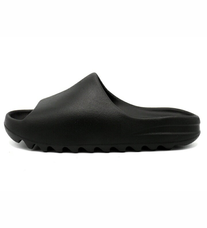 イージー Yeezy 【 YS-01 slide 】 スライド ブラック サンダル ブラック サイズ28cm f29419【中古】