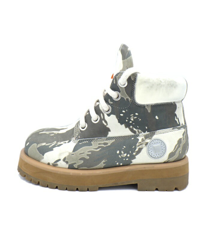 ピーディーエフ PDF 25SS 【 Strada Camo 】 カモフラ レザー ネオプレン ブーツ　マルチカラー　サイ..
