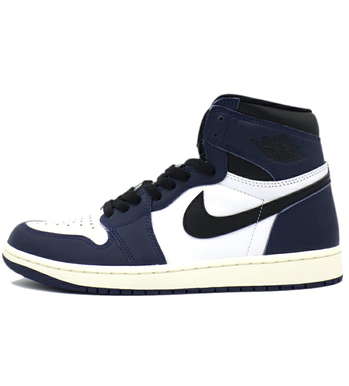 ナイキ NIKE 【 AIR JORDAN 1 HIGH OG Midnight Navy DZ5485 401 】 エア ジョーダン 1 ハイ ミッドナイト ネイビー スニーカー　ネイビー×ホワイト×ブラック　サイズ27.5cm　h6912【中古】