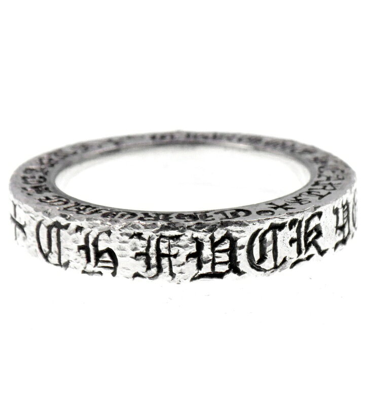 クロムハーツ CHROME HEARTS 【 3mm SPACER FUCK YOU 】 スペーサー ファックユー シルバー リング　サイズ6号　48280【中古】