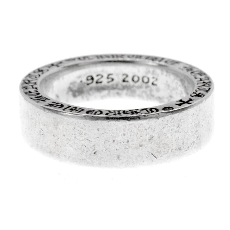 クロムハーツ CHROME HEARTS 【 6mm SPACER PLN 】 6mm スペーサー プレーン シルバー リング 13.5号 48009 【中古】
