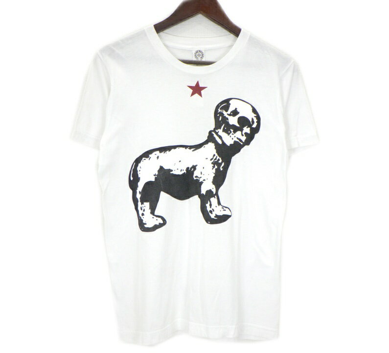 クロムハーツ CHROME HEARTS 【 SKEETER T SHRT 】 フォティ スキーター プリント 半袖 Tシャツ ホワイト サイズS 49331 【中古】(4.0)