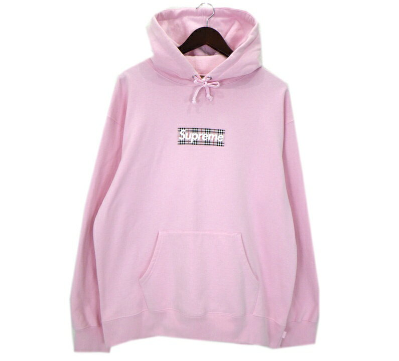 楽天市場】supreme box logo（カラーピンク）（パーカー｜トップス
