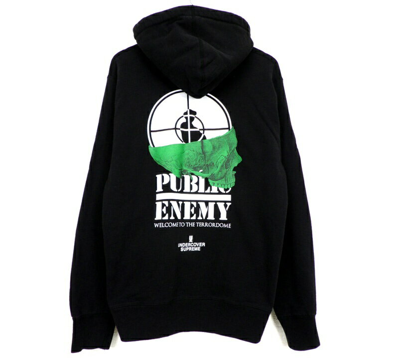 SUPREME x PUBLIC ENEMY ジップアップパーカー (L) Supreme UNDERCOVER Public Enemy Hooded Sweatshirt Spring/Summer 2018