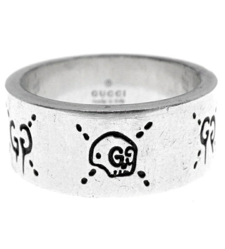gucci///////////////\\\\\\\\\\\\\\\\\\\\\\\\\\\\\\\' - グッチ GUCCI 【 GHOST RING 】 ゴースト シルバー リング w26793【中古】