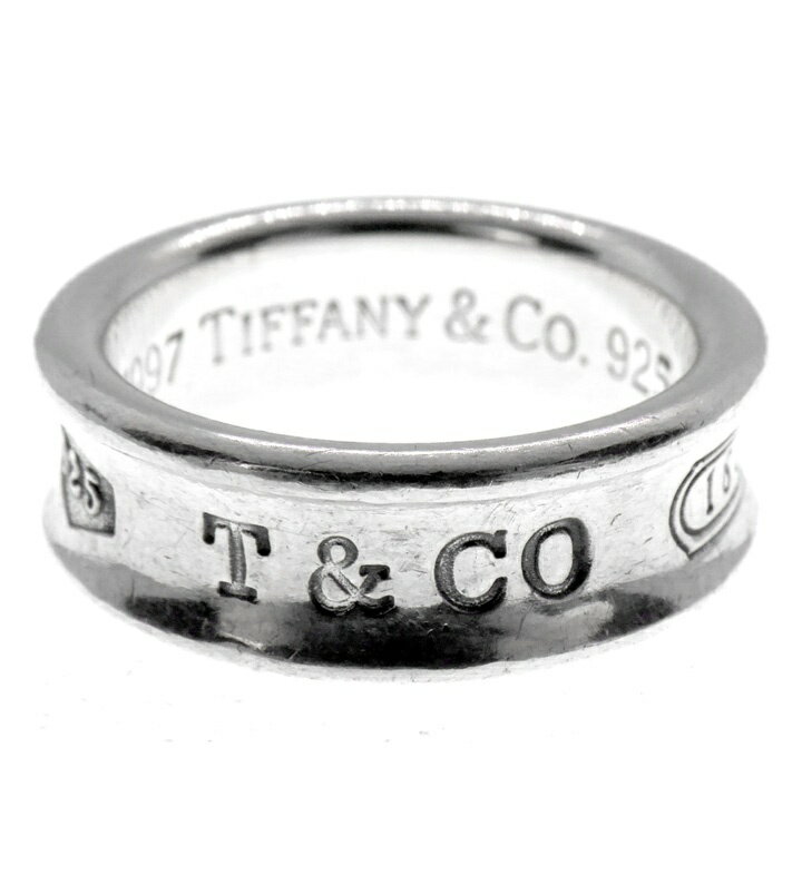 ティファニー TIFFANY&Co 【 1837 】 ナロー シルバー リング　シルバー　サイズ12...