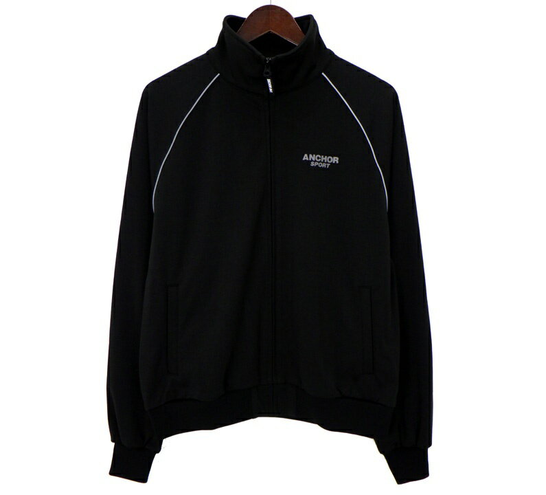 Rakuten - アンカーインク ANCHOR INC. 26SS 【 REFLECTIVE SPORT POLY TRACK JACKET ANCSS26OT03 】 リフレクティブ スポート ポリー トラック ジャケット ブラック サイズM 49708【中古】