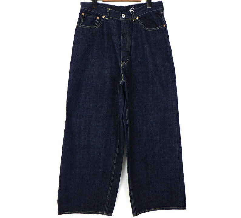 Rakuten - マーカ MARKA 26SS 【 BAGGY JEANS M26A10PT01C 】 バギー ジーンズ デニム パンツ インディゴ サイズ1 49931【中古】