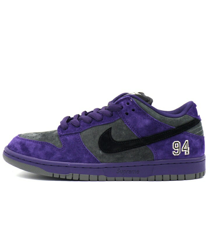 Shoes - ナイキ NIKE × シュプリーム Supreme 【 SB DUNK LOW Ink HQ8487 500 】 SB ダンク ロー インク ヨーロッパ UK限定 スニーカー パープル サイズ27cm w26941【中古】