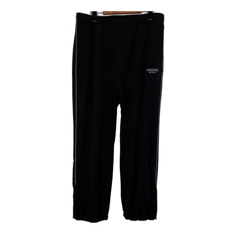 Rakuten - アンカーインク ANCHOR INC. 26SS 【 REFLECTIVE SPORT POLY TRACK PANTS ANCSS26PA02 】 リフレクティブ スポート ポリー トラック パンツ　ブラック　サイズM　49711【中古】