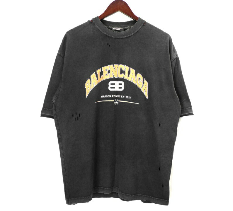 BALENCIAGA★バレンシアガ★ポロシャツ★Tシャツ★パーカー★ニット★M 送料込み*BALENCIAGA*PARIS SOCCER ジップアップ HOODIE (BALENCIAGA