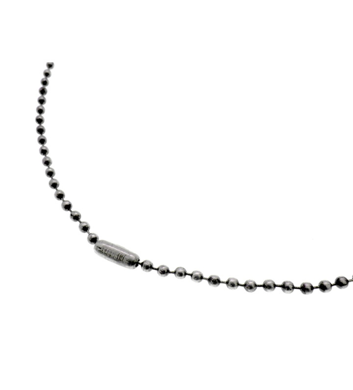 楽天市場】chrome hearts ネックレス シルバー ボールチェーン 30
