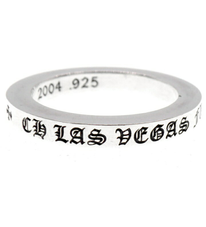 Men'S Accessories - クロムハーツ CHROME HEARTS 【 3mm SPACER LAS VEGAS 】 3mm スペーサー ラスベガス 限定 シルバー リング 15号 50141 【中古】