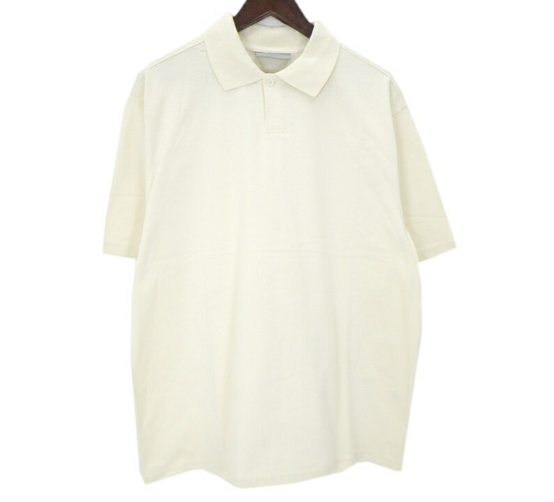 Rakuten - フィアオブゴッド エッセンシャルズ FEAR OF GOD ESSENTIALS 【 LOGO POLO 】 ラバー ロゴ 半袖 ポロ シャツ ライトイエロー サイズS 50464 【中古】