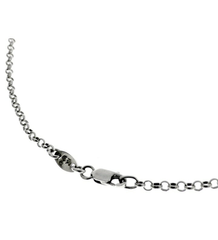 Rakuten - クロムハーツ CHROME HEARTS 【 NECKCHAIN R18 】 ロール チェーン シルバー ネックレス 18inch w27022【中古】