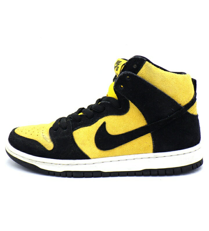 ナイキ NIKE 【 SB DUNK HIGH MAIZE AND BLACK DB1640 001 】 SB ダンク ハイ メイズ アンド ブラック スニーカー イエロー×ブラック サイズ27cm f31210