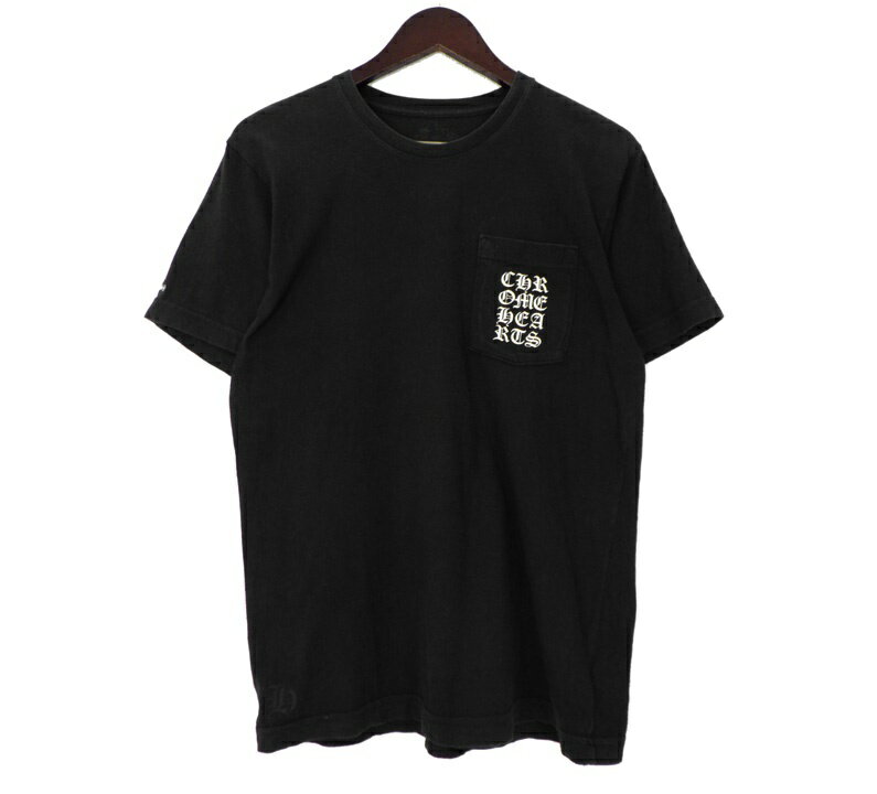 Rakuten - クロムハーツ CHROME HEARTS 【 CH T SHRT 】 ロゴ プリント 半袖 Tシャツ ブラック サイズM 50554 【中古】